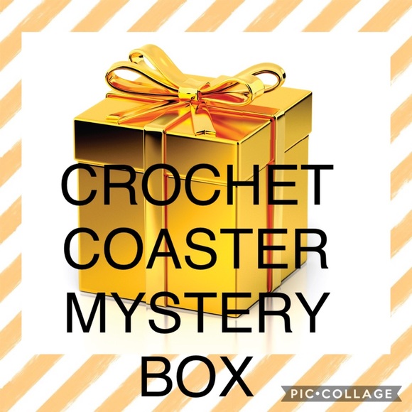 Hand Crafted Other - CROCHET COASTER MYSTERY BOX